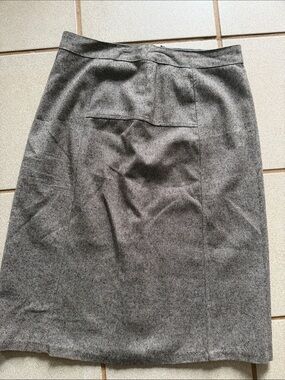 GAP Gray Tweed Pencil Skirt